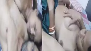 Widow MILF aunty incest sex with daughter husband