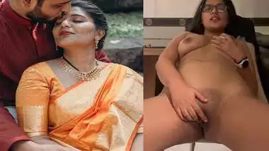 Cuckold husband horny wife fingering and pussy licking